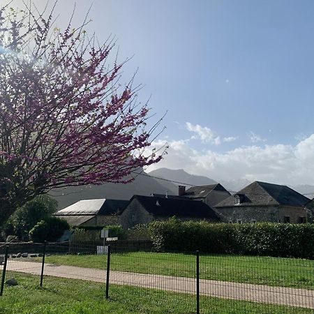 La Suite Unique - Le Jardin Sur Les Pyrenees- Vue Panoramique Montagne -Jardin Cloture Prive De 100M2-Parking-Linge De Lit Et Serviettes Compris- Bielle Extérieur photo