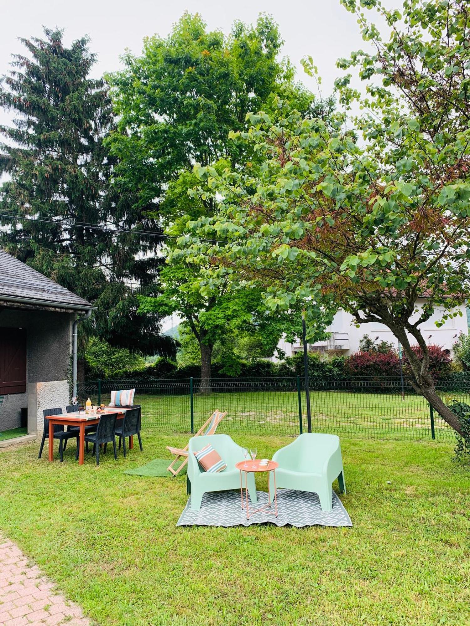 La Suite Unique - Le Jardin Sur Les Pyrenees- Vue Panoramique Montagne -Jardin Cloture Prive De 100M2-Parking-Linge De Lit Et Serviettes Compris- Bielle Extérieur photo