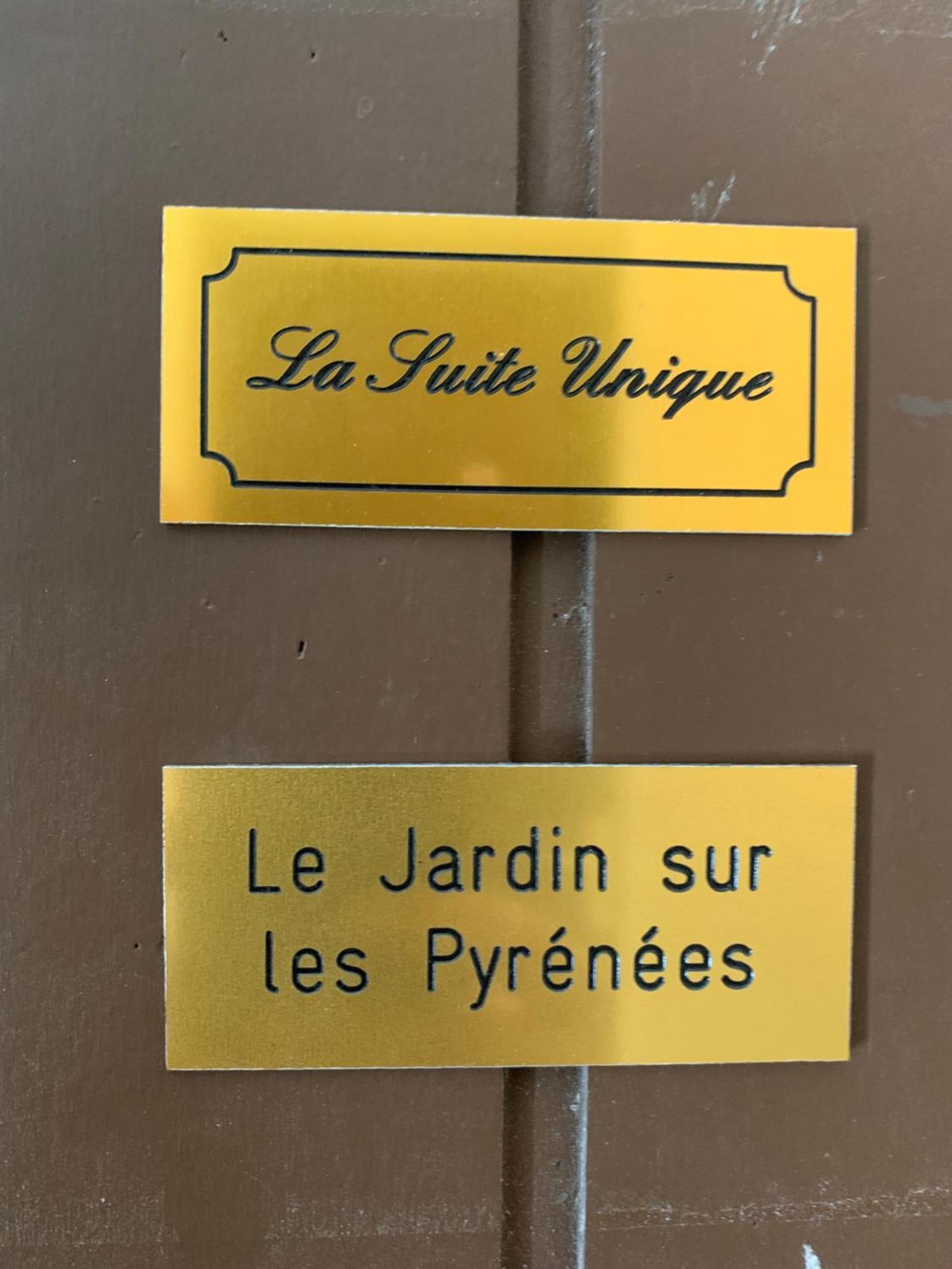 La Suite Unique - Le Jardin Sur Les Pyrenees- Vue Panoramique Montagne -Jardin Cloture Prive De 100M2-Parking-Linge De Lit Et Serviettes Compris- Bielle Extérieur photo